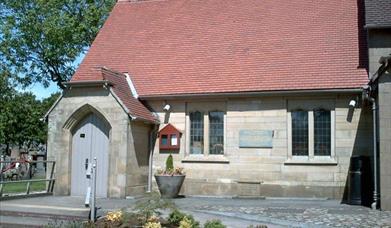 The crematorium at Middleton Cemetery.