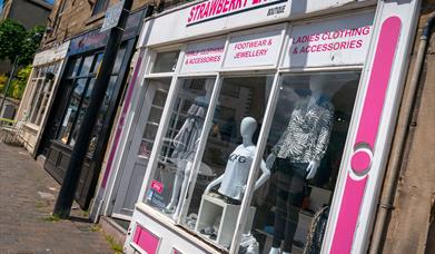 Shops on Littleborough's Church Street.