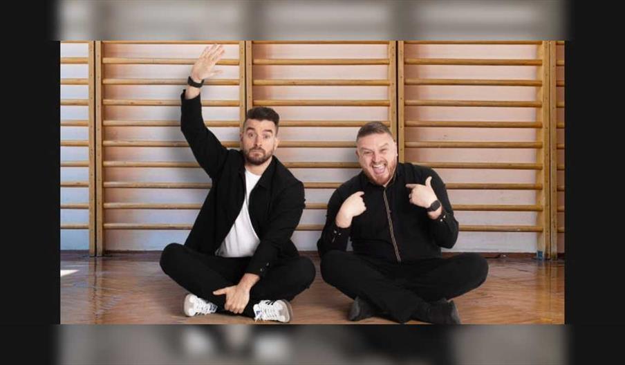 Two Mr P's in a Podcast Live