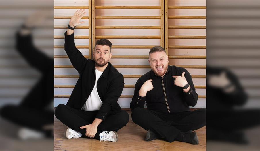 Two Mr P's in a Podcast Live