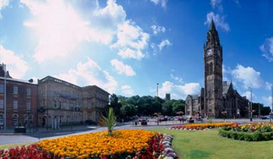 Rochdale town centre.
