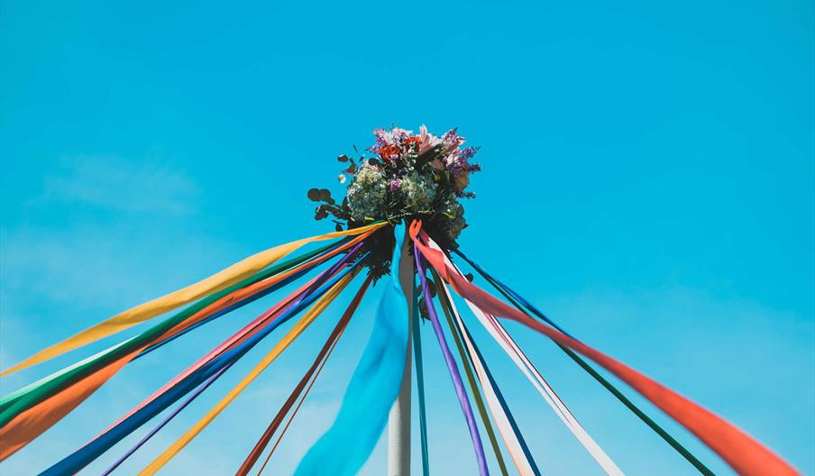 A maypole.