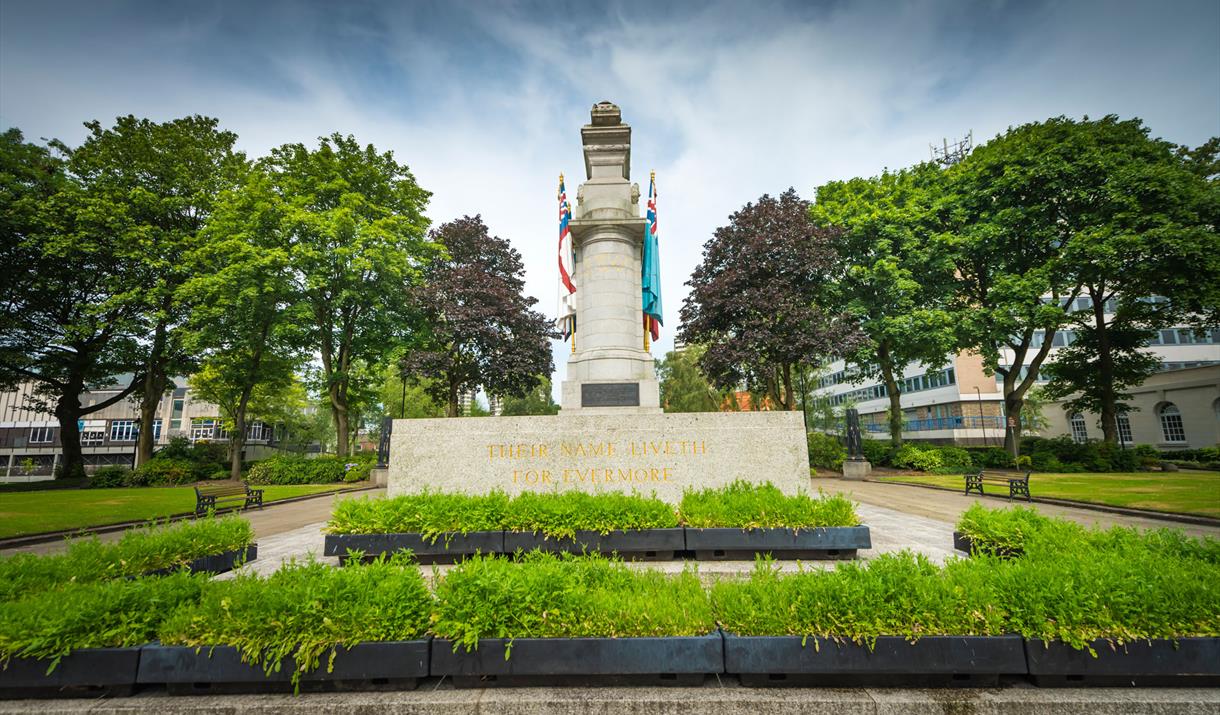 The Rochdale Cenotaph.