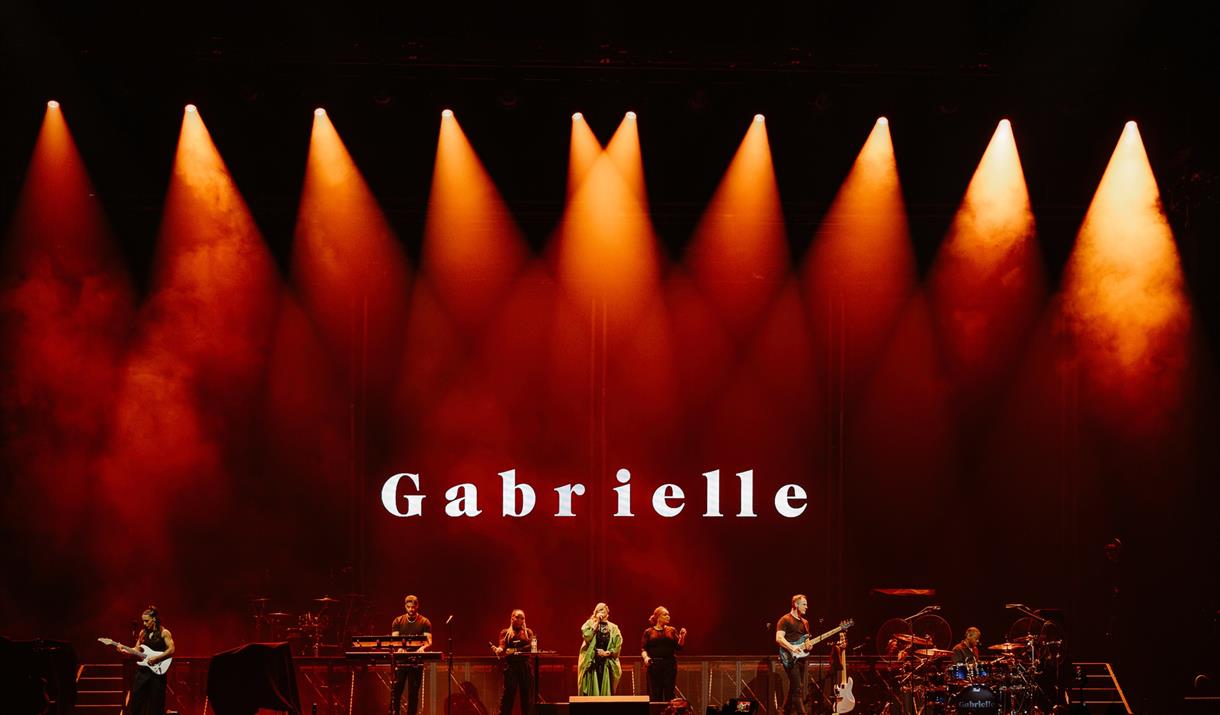 Gabrielle on stage