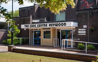 Exterior of Heywood Civic Centre.