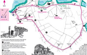 A Map of the Ogden Edge Walk