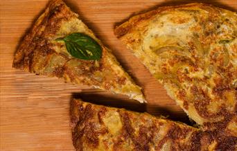 Image of traditional Spanish tortilla