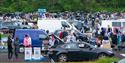 Visitors to Bowlee Car Boot Sale and Market.