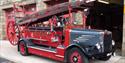 Old fire engine at Fireground Museum