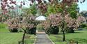 The bandstand at Hare Hill Park.