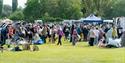 Visitors to the Bowlee Car Boot Sale and Market.