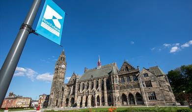 Exterior of Rochdale Town Hall