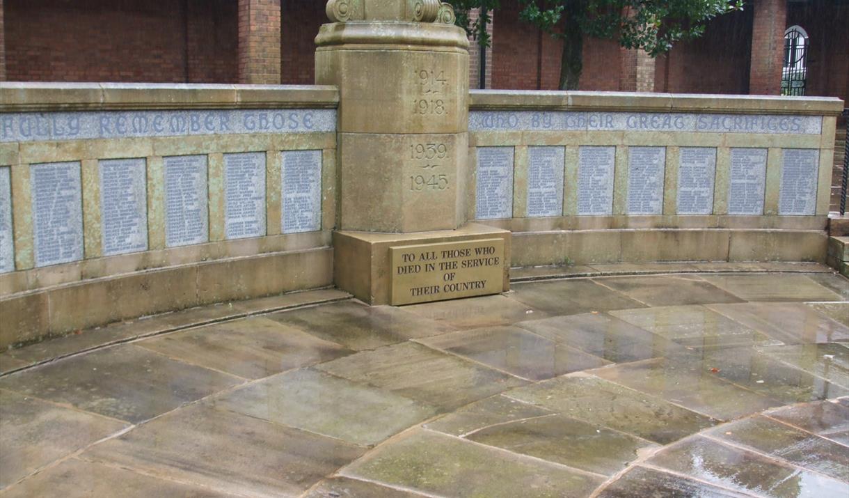 List of the fallen at Middleton Memorial Gardens.