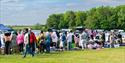 Visitors to the Bowlee Car Boot Sale and Market.