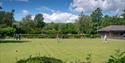 Bowling green at Hind Hill Park.
