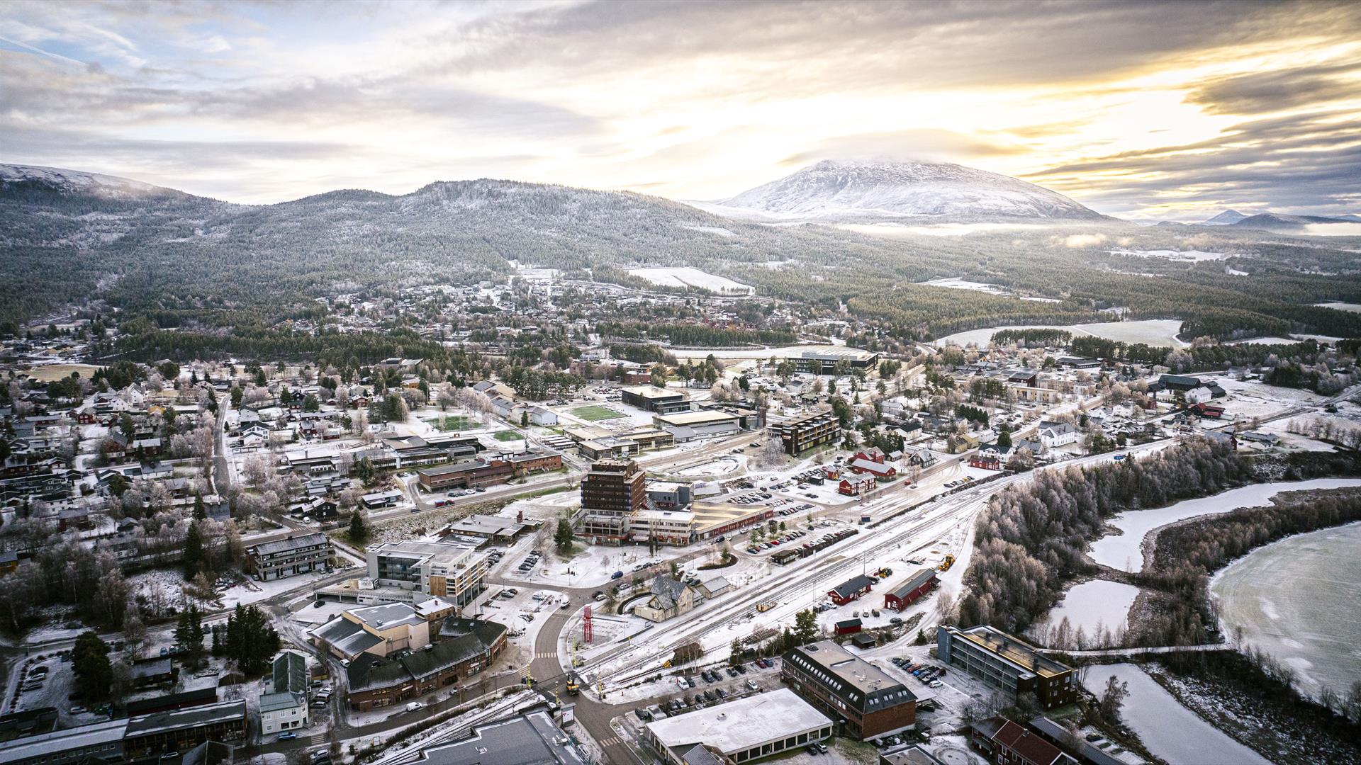 Tynset kommune i vinterdrakt