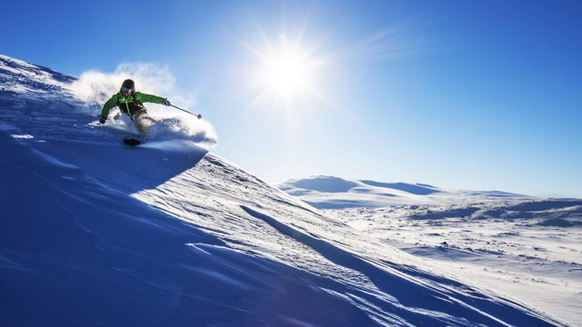 Slalåm frikjøring i Funesdalen