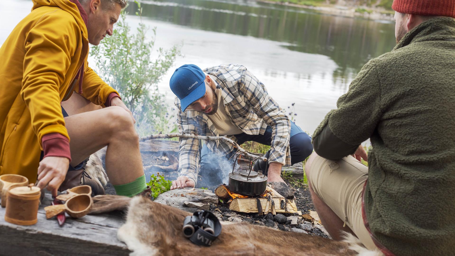 Hiking-bonefire-fishing-Moelmannsdalen-Roeros-Røros-wilderness