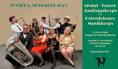 Konsert med Østerdølenes musikkorps og Alvdal-Tynset Janitsjarkorps