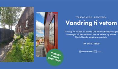 Torsdag kveld i Sleggveien: Vandring ti vetom