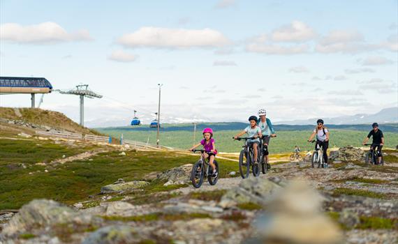 Fjällcykelveckan i Tänndalen