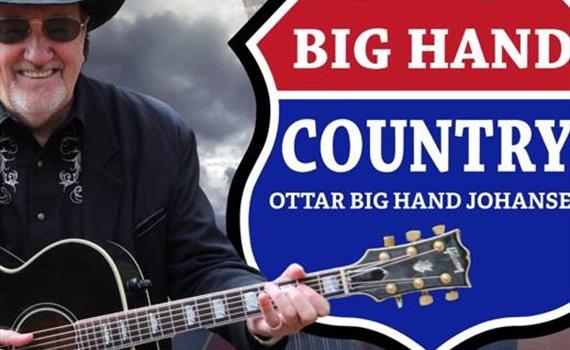 Ottar "Big Hand" Johansen på Låven