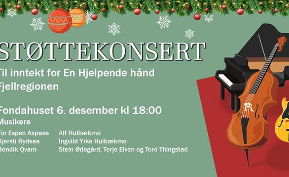 Støttekonsert for En Hjelpende hånd Fjellregionen