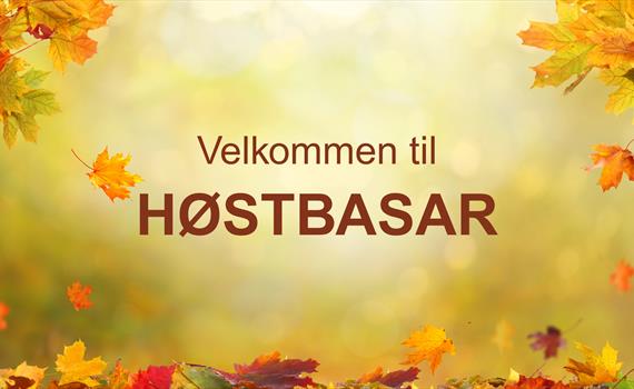 Høstbasar i Sangerhuset