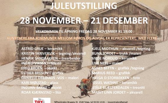 Juleutstillingen, TØYsentralen, Tolga