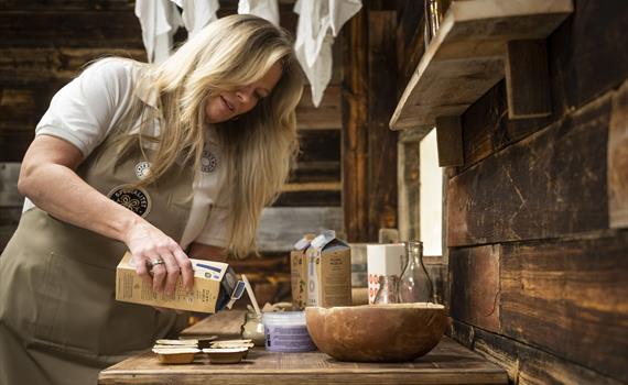 Omvisning på Rørosmeieriet