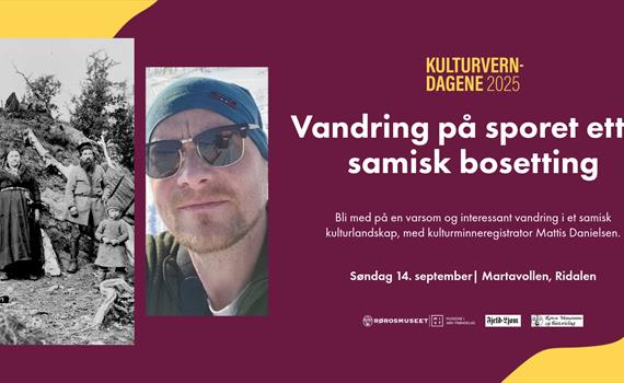 Vandring på sporet etter samisk bosetting