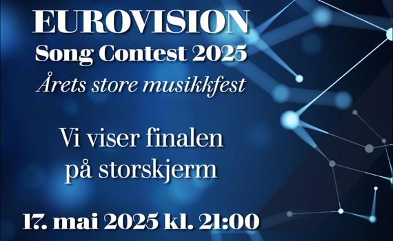 ESC 2025 på storskjerm