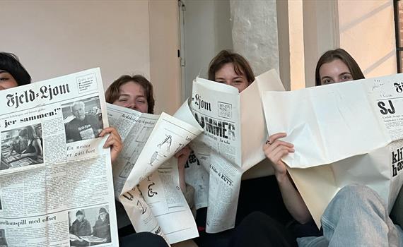 Studenter fra Kunsthøgskolen i Oslo stiller ut på Røros