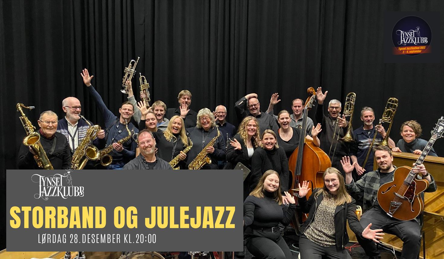 Tynset jazzklubb// Storband og julejazz