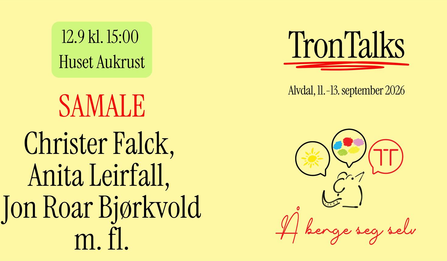 Samtale - Lørdag 15:00