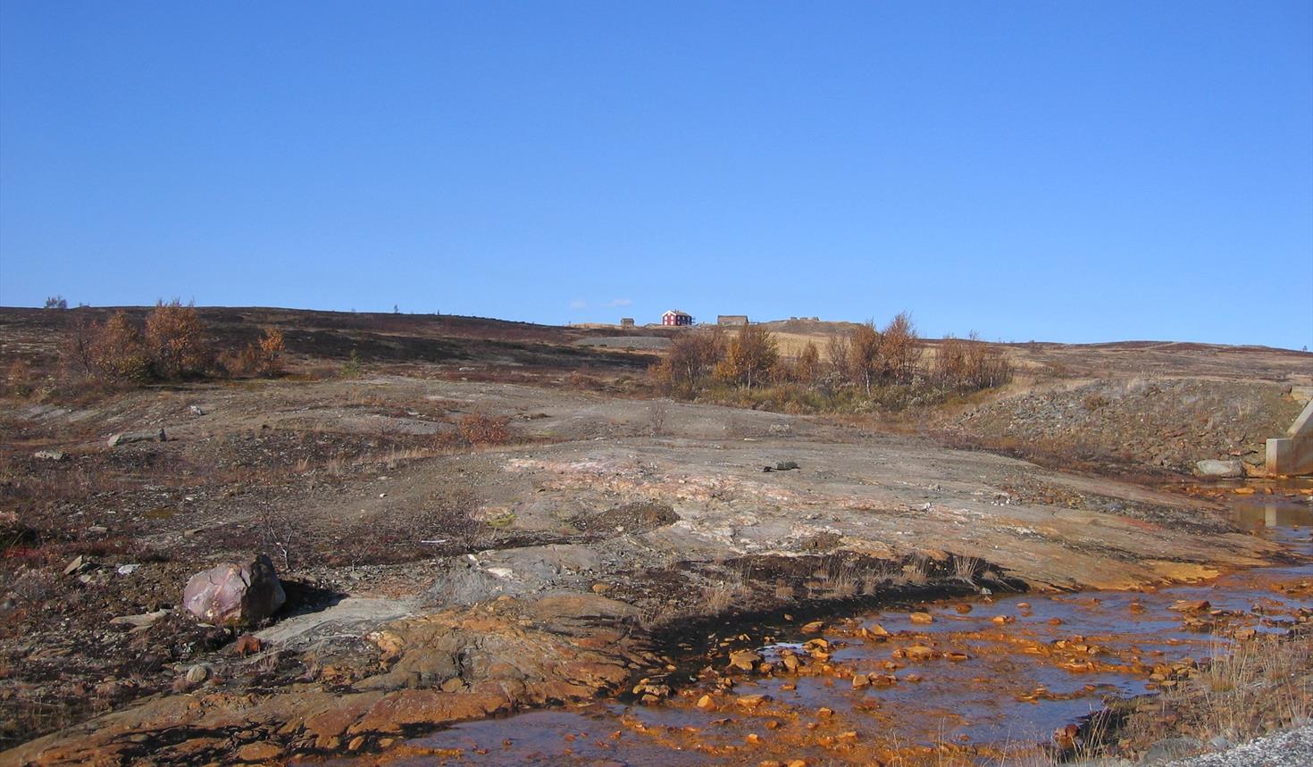 The old mining road to Storwartz Mine