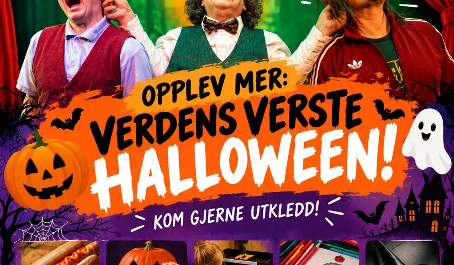 Verdens Verste Halloween // Opplev mer før Verdens Verste Teater