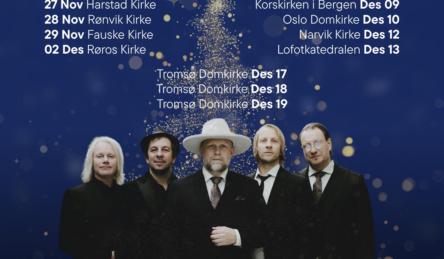 JUL I NORD - Røros kirke kl 18:00 (Dørene åpner 17:30)