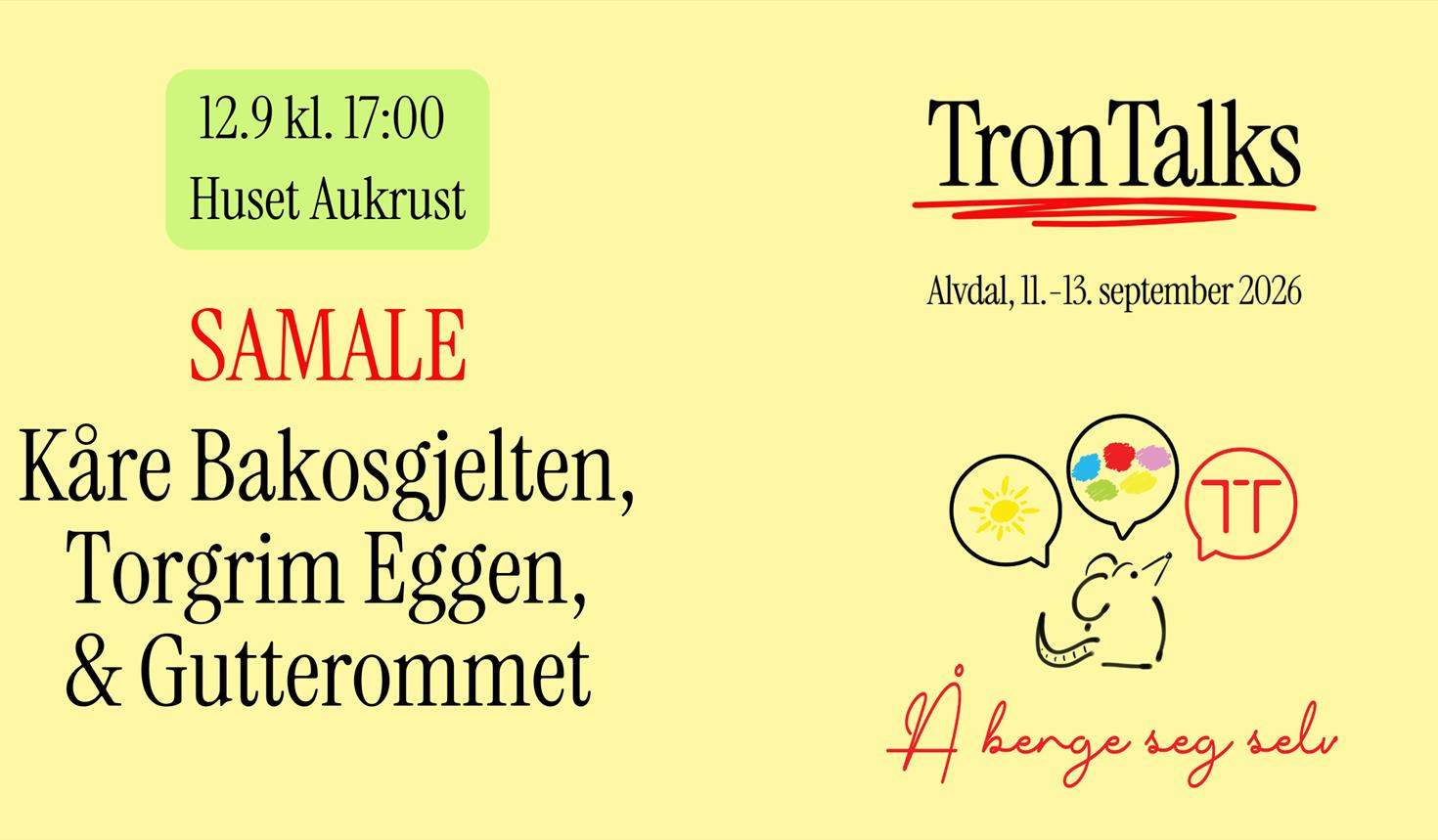 Samtale - Lørdag 17:00