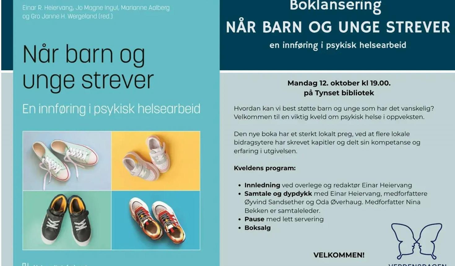 BOKLANSERING // Når barn og unge strever - en innføring i psykisk helsearbeid
