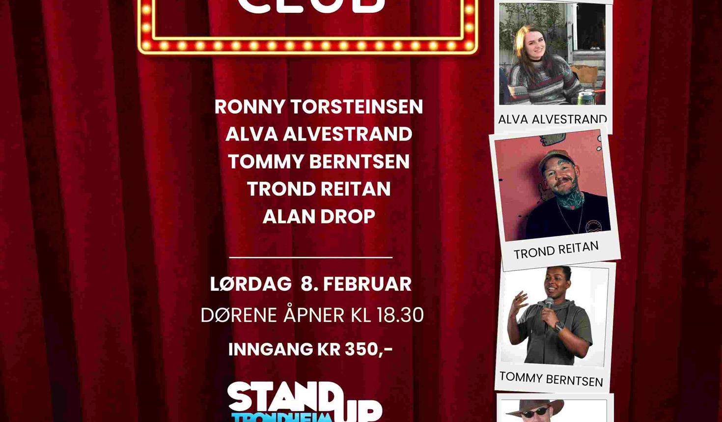 Comedy Club Show på Låven