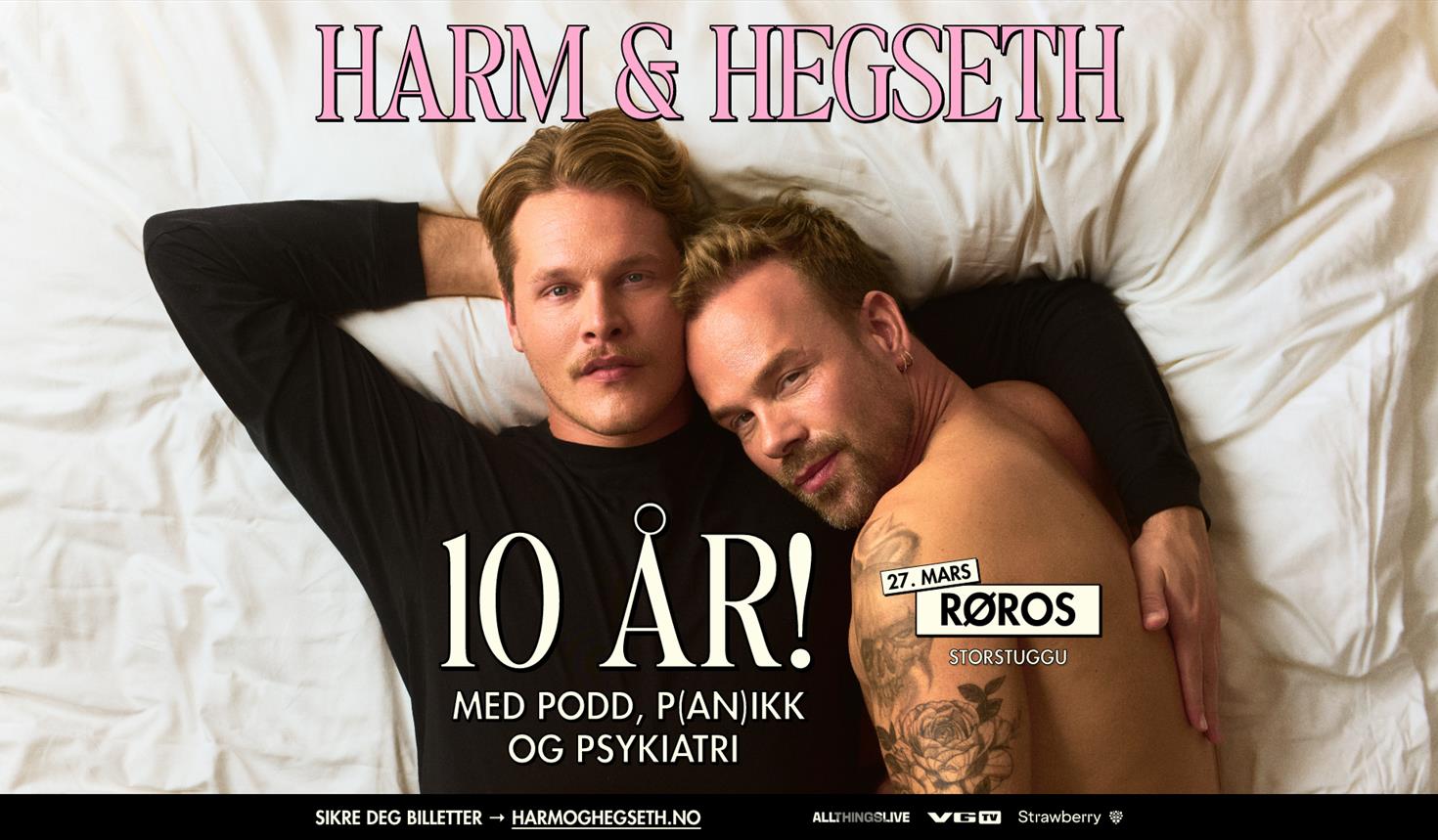 Harm & Hegseth - 10 år med podd, p(an)ikk og psykiatri