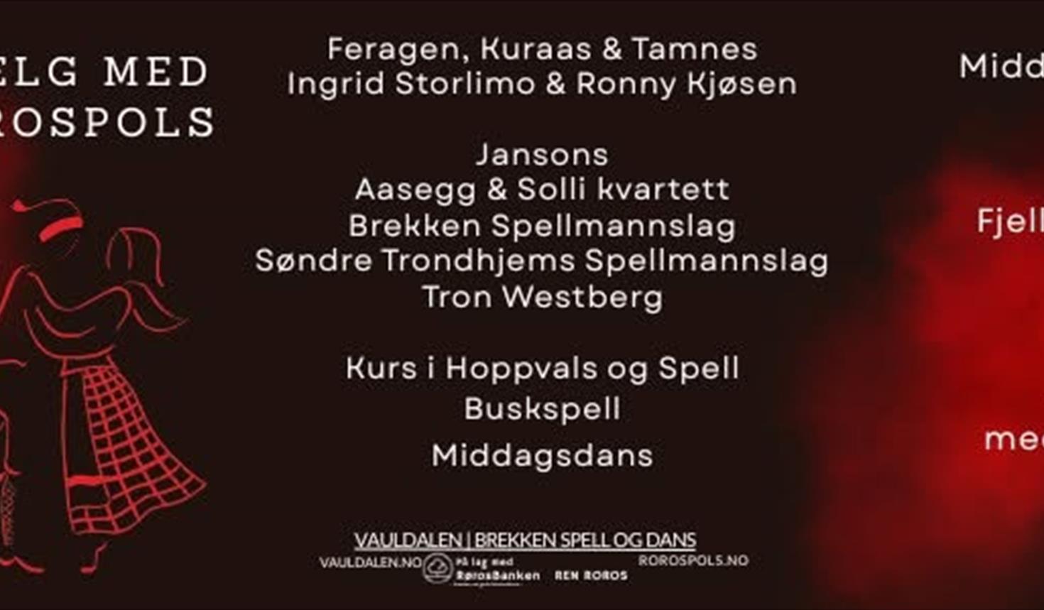 Dansehelg med VM i Rørospols