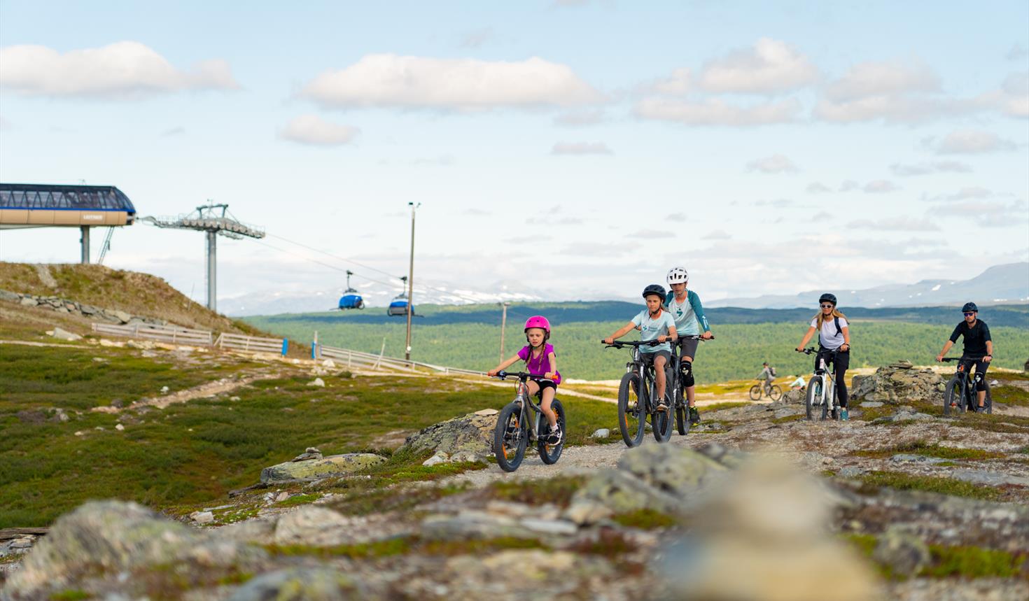 Fjällcykelveckan i Tänndalen