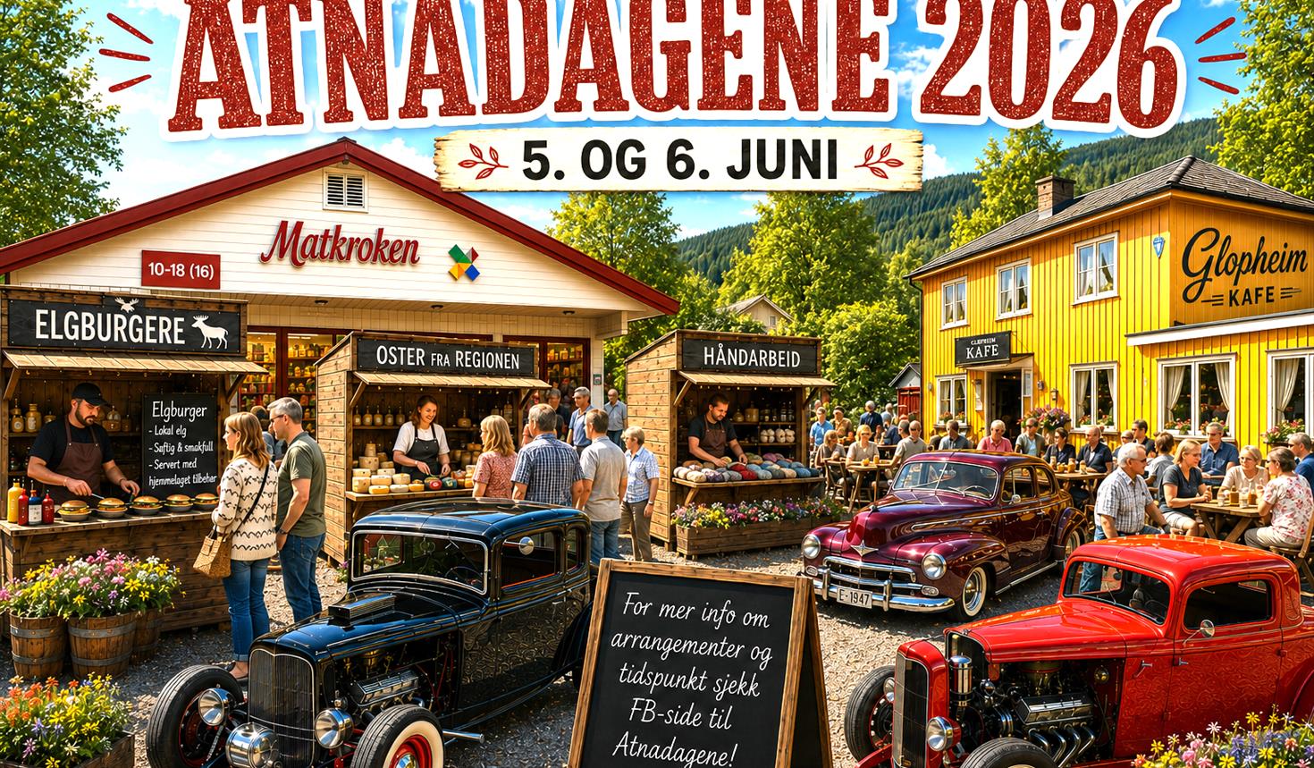 Illustrasjonsbilde til Atnadagene