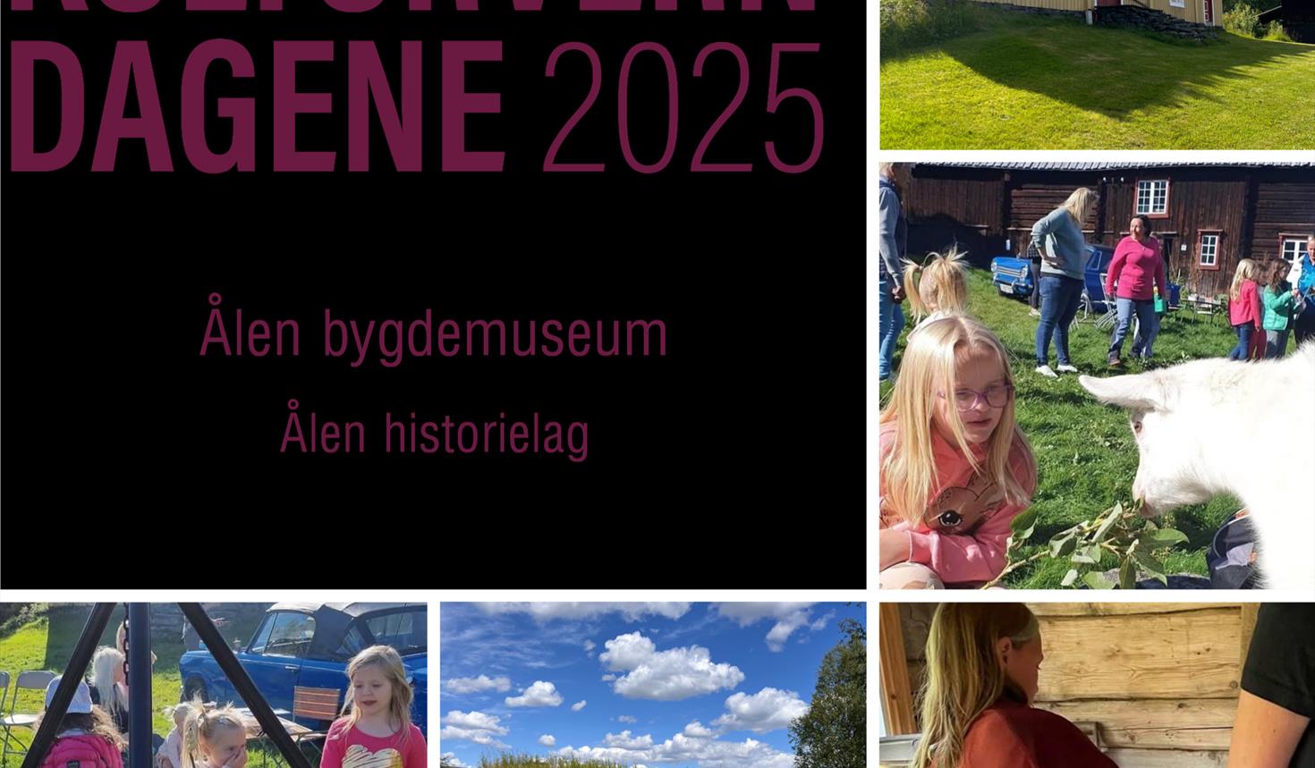 Åpen dag i Ålen bygdemuseum - KULTURVERNDAGENE 2025