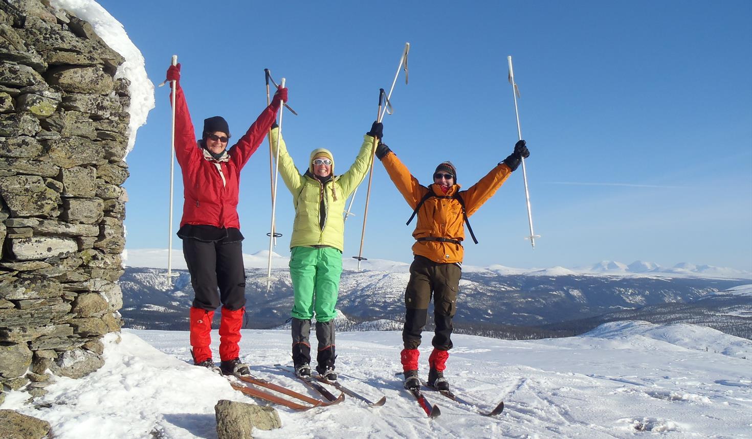 Fjellskireise i Nord-Østerdals vinterland