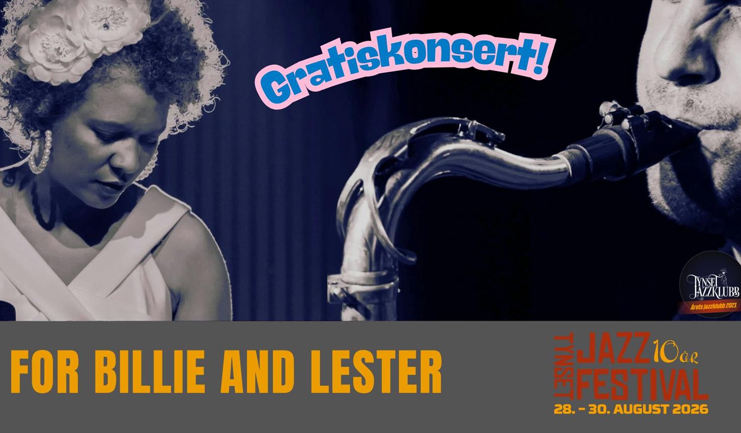 For Billie and Lester - Gratiskonsert og kake! // Tynset jazzfestival