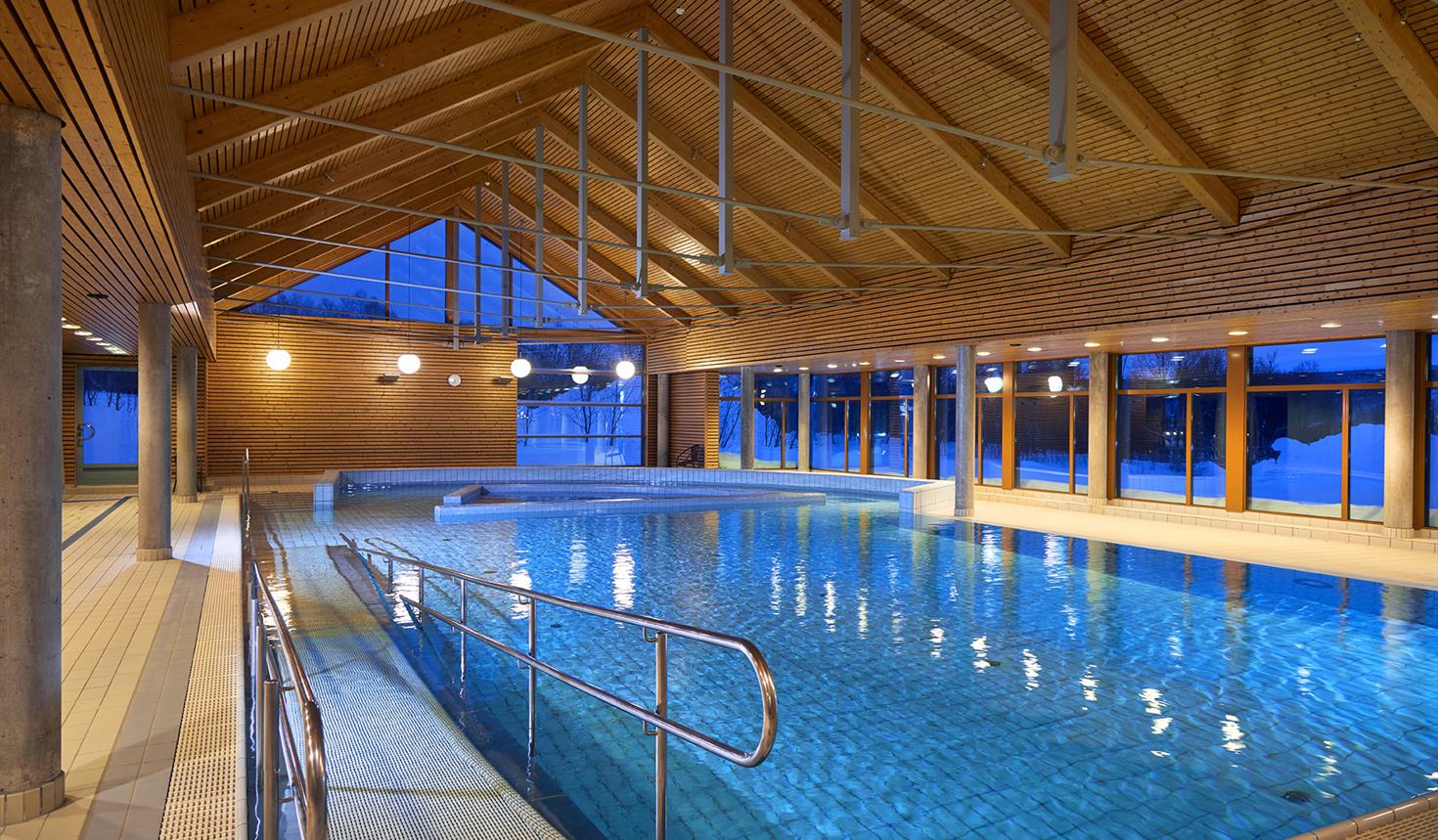 Basseng ved Unicare Røros