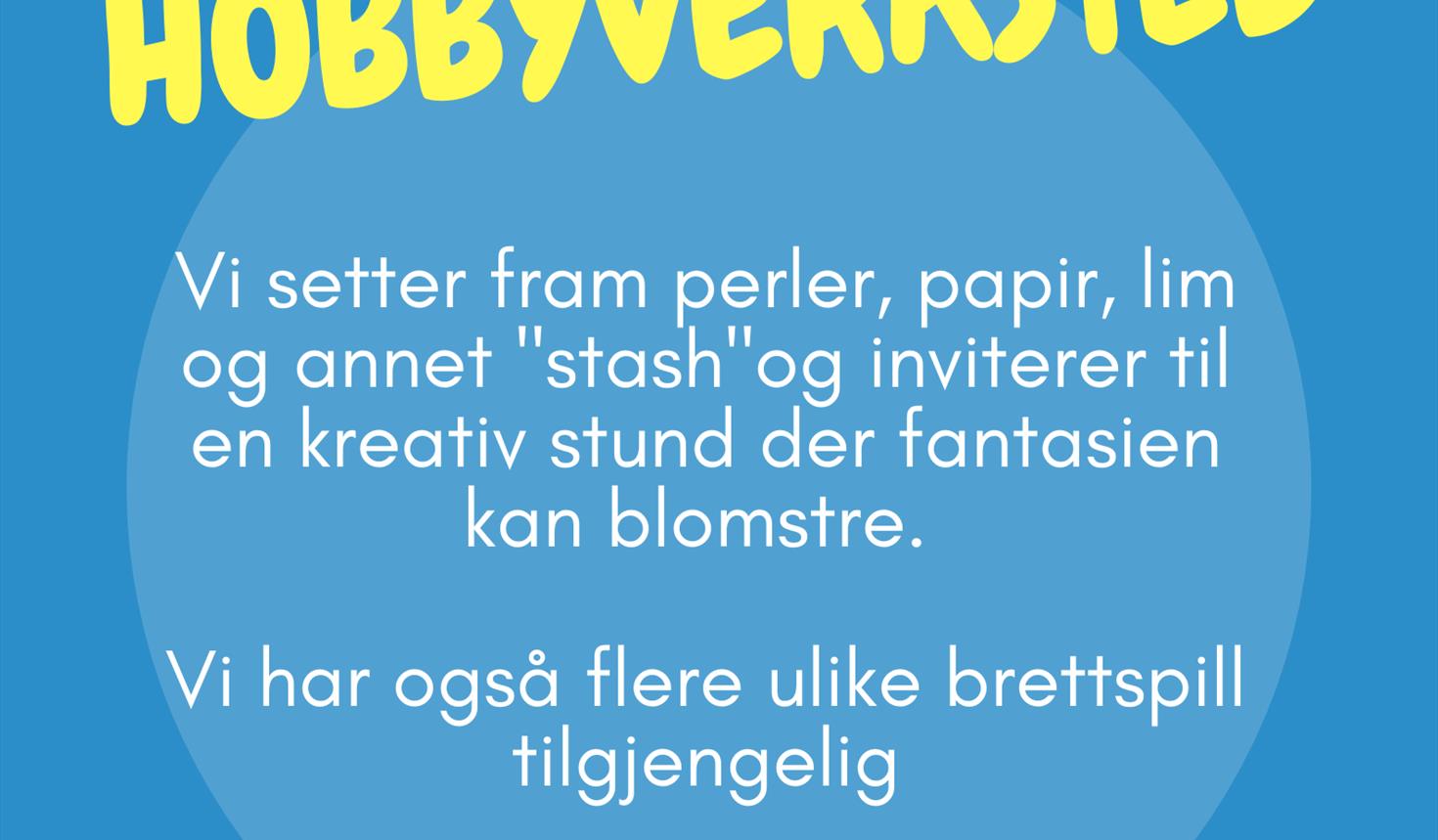 Hobbyverksted på Røros bibliotek